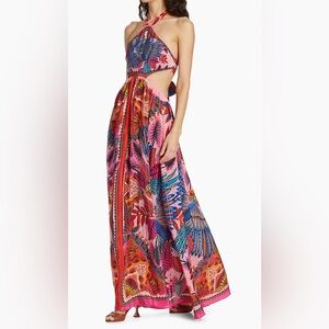 New! Women’s Farm Rio
Macaw Scarf Maxi Dress size XL